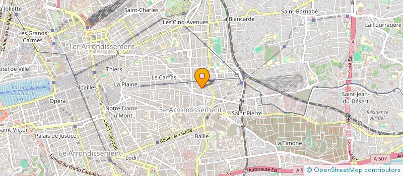 localisation de l'entreprise MONSIEUR JEREMIE ELMALEH  MARSEILLE