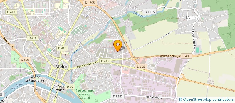 localisation de l'entreprise MONSIEUR JEREMIE EMERGUY à MELUN