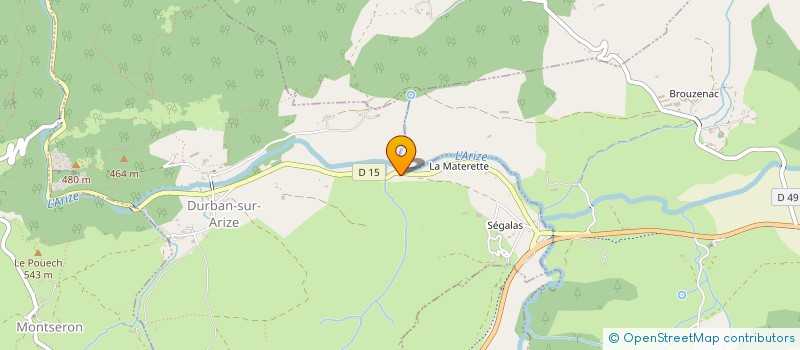 localisation de l'entreprise MONSIEUR JEREMIE ESTREMS à MONTSERON