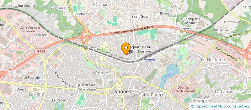 localisation de l'entreprise MONSIEUR JEREMIE FLAHAULT à VANNES