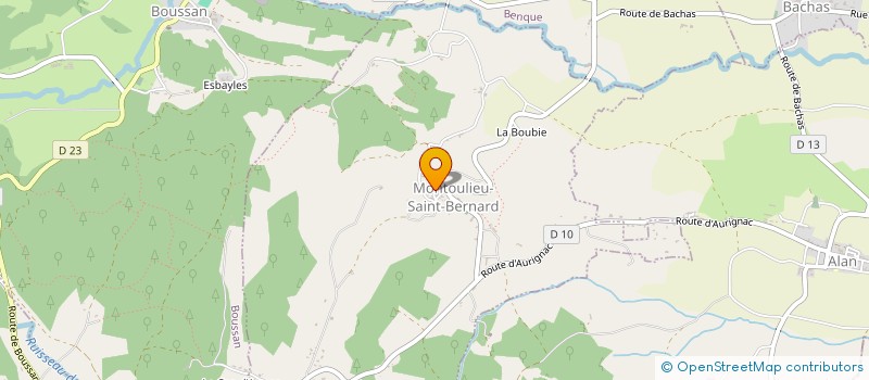 localisation de l'entreprise MONSIEUR JEREMIE FLEURIGEON  SAINT-ELIX-SEGLAN