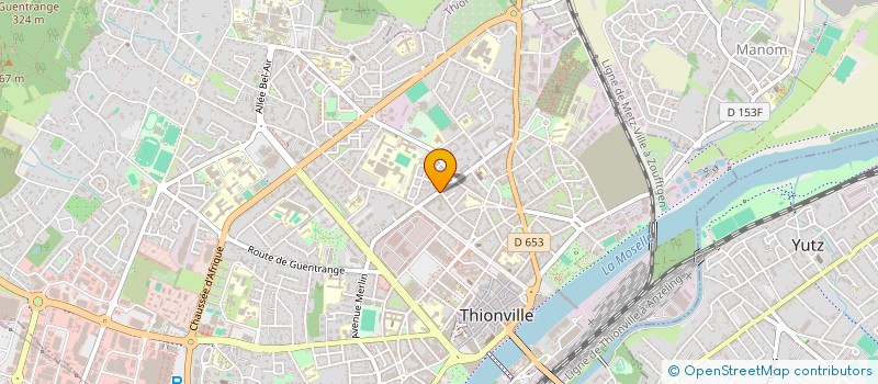 localisation de l'entreprise MONSIEUR JEREMIE FLEUROT  THIONVILLE