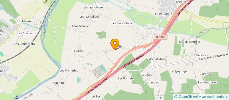 localisation de l'entreprise MONSIEUR JEREMIE FOINE  SAINT-MATHIEU