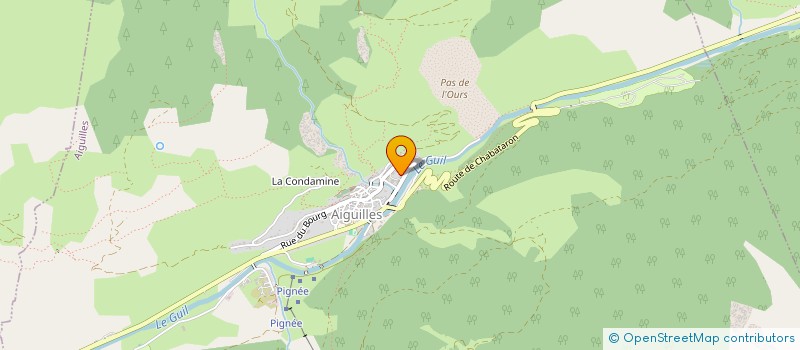 localisation de l'entreprise MONSIEUR JEREMIE FOUGEIROL  AIGUILLES