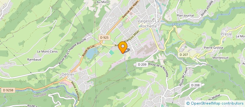 localisation de l'entreprise MONSIEUR JEREMIE FRANCO  DETRIER