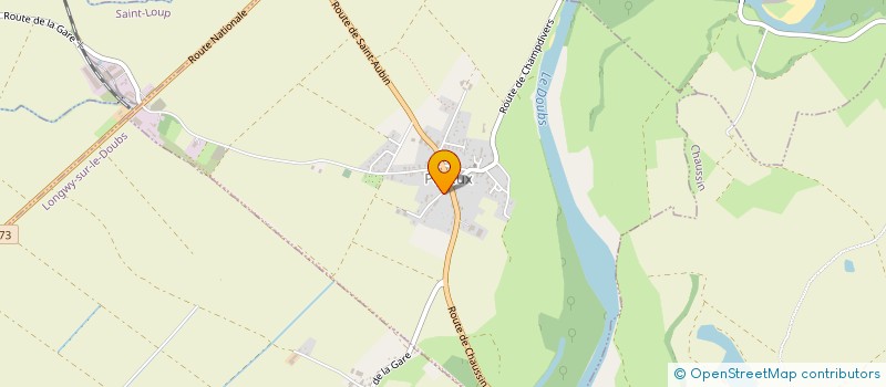 localisation de l'entreprise MONSIEUR JEREMIE GAILLARD  PESEUX