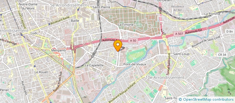 localisation de l'entreprise MONSIEUR JEREMIE GARCIA  MARSEILLE