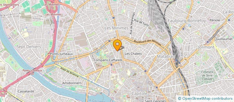 localisation de l'entreprise MONSIEUR JEREMIE GARNIER à TOULOUSE
