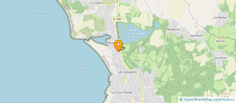 localisation de l'entreprise MONSIEUR JEREMIE GEFFROY  SAINT-GILDAS-DE-RHUYS