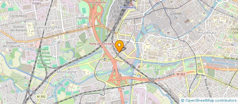 localisation de l'entreprise MONSIEUR JEREMIE GENTAIS à STRASBOURG