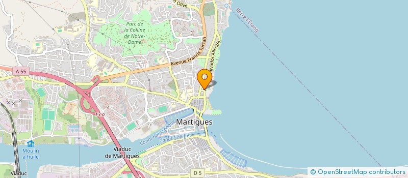 localisation de l'entreprise MONSIEUR JEREMIE GEULIN à MARTIGUES