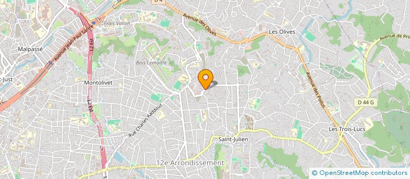 localisation de l'entreprise MONSIEUR JEREMIE GIMFARRE  MARSEILLE