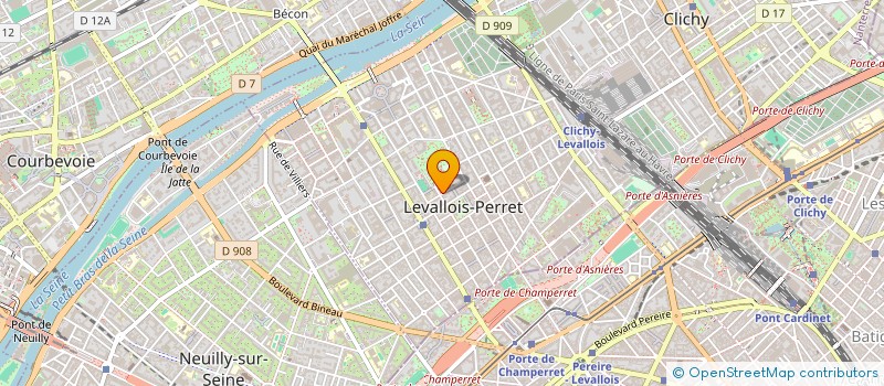 localisation de l'entreprise MONSIEUR JEREMIE GIRARD à LEVALLOIS-PERRET