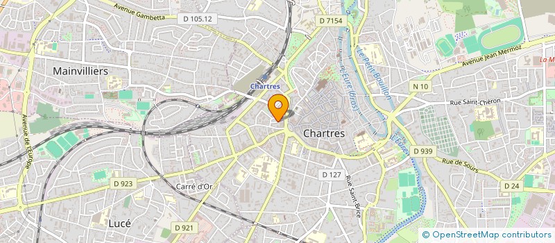localisation de l'entreprise MONSIEUR JEREMIE GOMA à CHARTRES