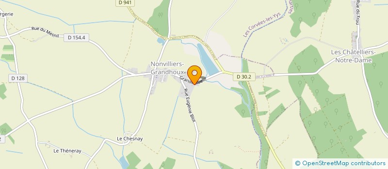 localisation de l'entreprise MONSIEUR JEREMIE GONZALEZ à NONVILLIERS-GRANDHOUX
