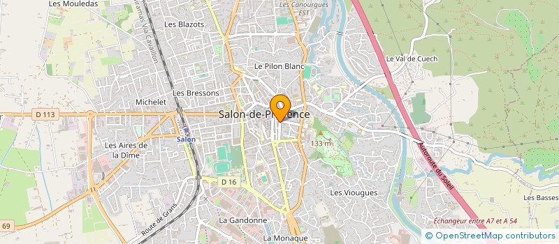 localisation de l'entreprise MONSIEUR JEREMIE GOSET à SALON-DE-PROVENCE