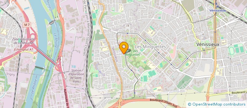 localisation de l'entreprise MONSIEUR JEREMIE GRAND  VENISSIEUX