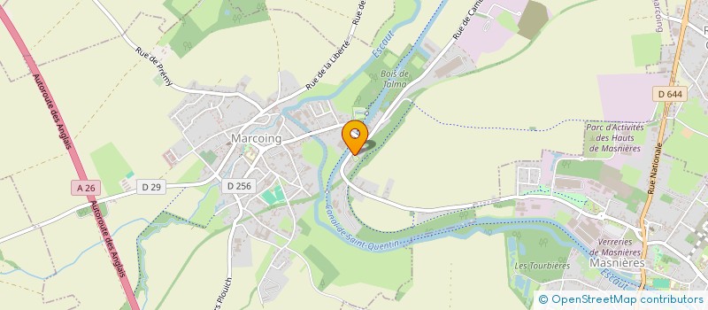 localisation de l'entreprise MONSIEUR JEREMIE GRAUX  MARCOING