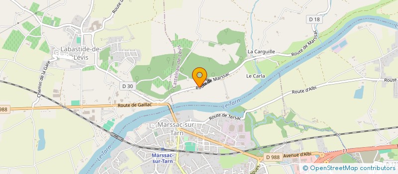 localisation de l'entreprise MONSIEUR JEREMIE GREFFIER  CASTELNAU-DE-LEVIS