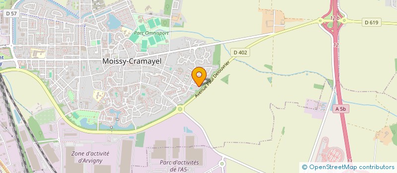 localisation de l'entreprise MONSIEUR JEREMIE GROSJEAN à MOISSY-CRAMAYEL