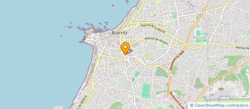 localisation de l'entreprise MONSIEUR JEREMIE GUEDJ à BIARRITZ