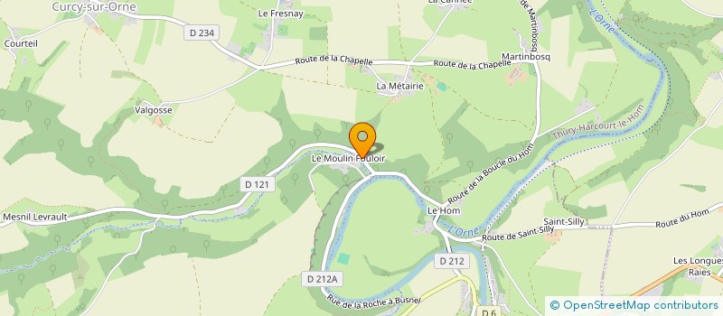 localisation de l'entreprise MONSIEUR JEREMIE GUERIN  THURY-HARCOURT-LE-HOM