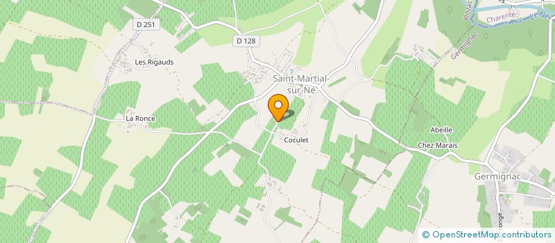 localisation de l'entreprise MONSIEUR JEREMIE GUERIT à SAINT-MARTIAL-SUR-NE