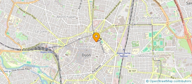 localisation de l'entreprise MONSIEUR JEREMIE GUILLEMINOT à DIJON