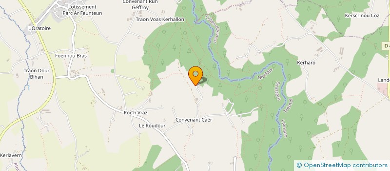 localisation de l'entreprise MONSIEUR JEREMIE GUY  MORLAIX