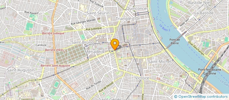 localisation de l'entreprise MONSIEUR JEREMIE HACHARD  BORDEAUX