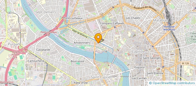 localisation de l'entreprise MONSIEUR JEREMIE HAVEL à TOULOUSE