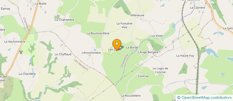 localisation de l'entreprise MONSIEUR JEREMIE HERAULT à CHANVERRIE