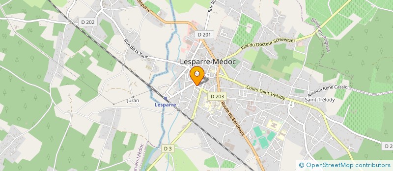 localisation de l'entreprise MONSIEUR JEREMIE HEVIN  LESPARRE-MEDOC