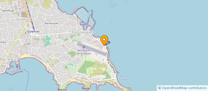 localisation de l'entreprise MONSIEUR JEREMIE HOUSSIN à QUIBERON