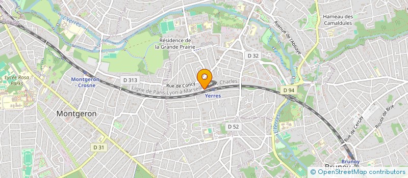 localisation de l'entreprise MONSIEUR JEREMIE HUSER  YERRES