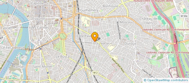 localisation de l'entreprise MONSIEUR JEREMIE JAYMES à TOULOUSE