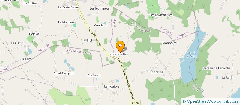 localisation de l'entreprise MONSIEUR JEREMIE JEGOU à RAYET