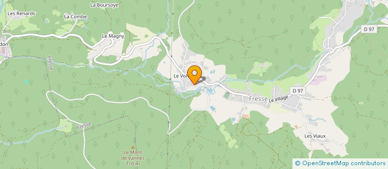 localisation de l'entreprise MONSIEUR JEREMIE JOEL GERARD HORHANT  FRESSE