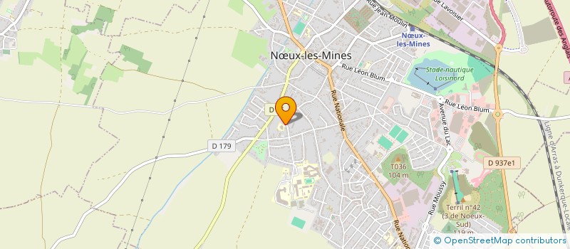 localisation de l'entreprise MONSIEUR JEREMIE JONIAUX  NUX-LES-MINES