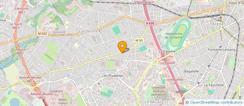 localisation de l'entreprise MONSIEUR JEREMIE JOVER  TOULOUSE