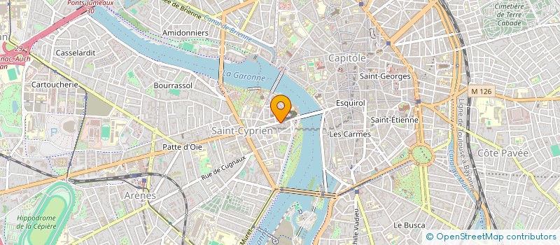 localisation de l'entreprise MONSIEUR JEREMIE JUANCHICH à TOULOUSE