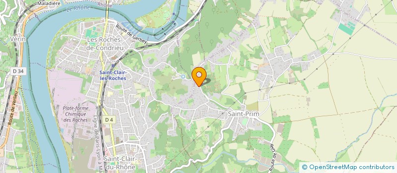 localisation de l'entreprise MONSIEUR JEREMIE JUGAL  SAINT-PRIM