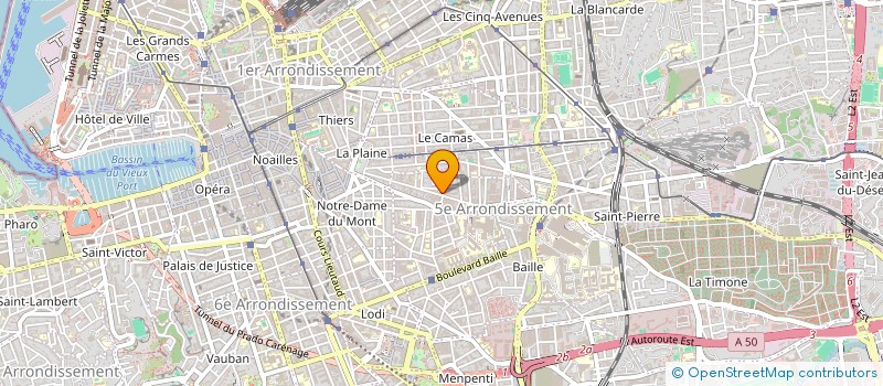 localisation de l'entreprise MONSIEUR JEREMIE KOLODZIEJ  MARSEILLE