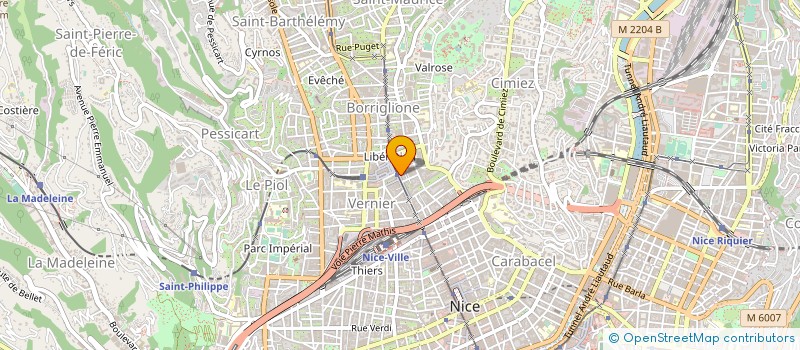 localisation de l'entreprise MONSIEUR JEREMIE KOMENAN à ANTIBES