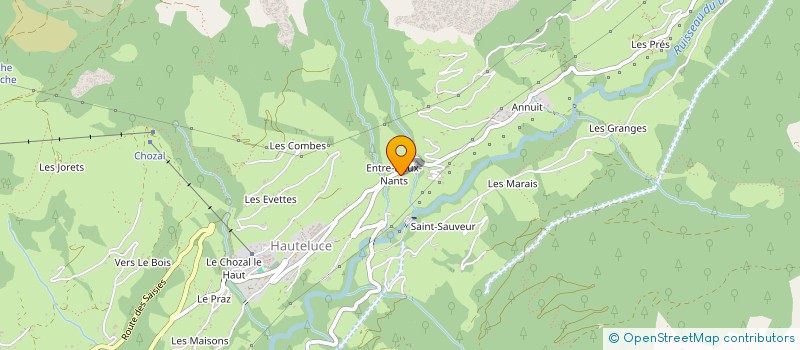 localisation de l'entreprise MONSIEUR JEREMIE LAGIER  HAUTELUCE