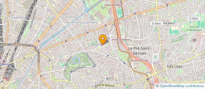 localisation de l'entreprise MONSIEUR JEREMIE LALANNE  PARIS