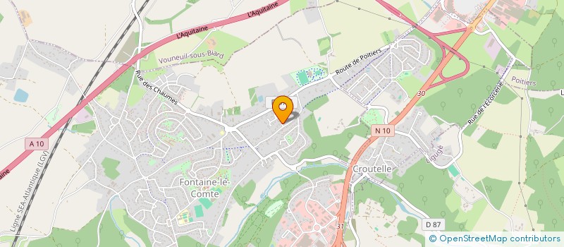 localisation de l'entreprise MONSIEUR JEREMIE LAMBERT à FONTAINE-LE-COMTE