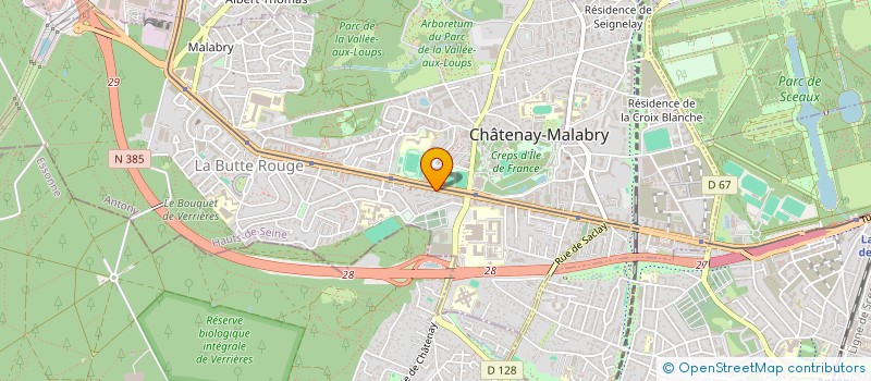 localisation de l'entreprise MONSIEUR JEREMIE LANGUEDOC à CHATENAY-MALABRY