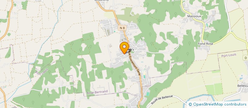 localisation de l'entreprise MONSIEUR JEREMIE LAURENT  ANSE-BERTRAND