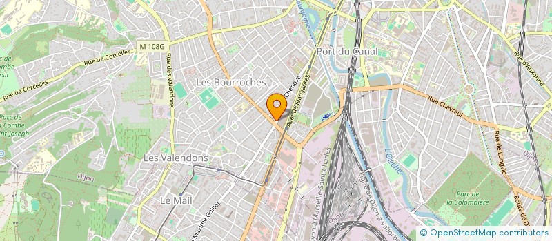 localisation de l'entreprise MONSIEUR JEREMIE LAURENT à DIJON